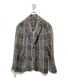 CIRCOLO 1901（チルコロ1901）の古着「チェックテーラードジャケット」｜グレー