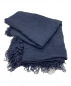 ASAUCE MELERアソースメレ）の古着「大判リネンストール」｜ブラック