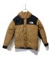 THE NORTH FACE（ザ ノース フェイス）の古着「マウンテンダウンジャケット」｜ブラウン
