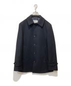 SHIPSシップス）の古着「スーパー160'S メルトン シングル ピーコート」｜ネイビー