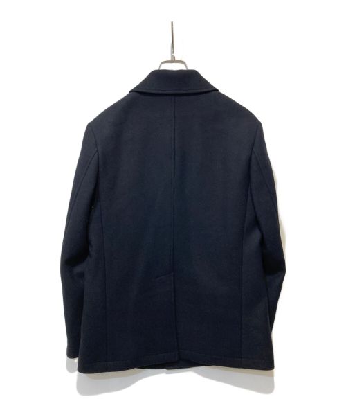 SHIPS（シップス）SHIPS (シップス) スーパー160'S メルトン シングル ピーコート ネイビー サイズ:Sの古着・服飾アイテム
