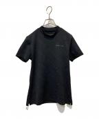 BRIEFINGブリーフィング）の古着「BIAS Logo MOCK NECK」｜ブラック