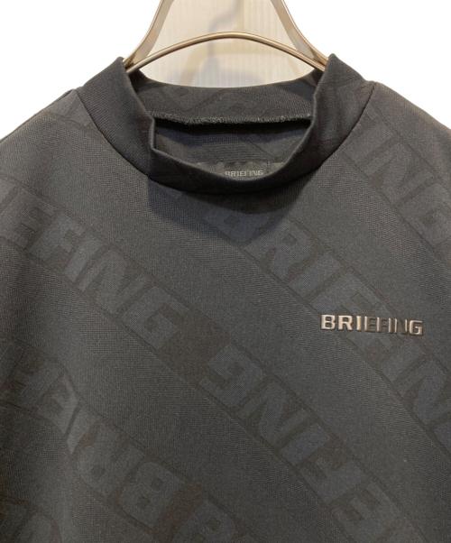 BRIEFING（ブリーフィング）BRIEFING (ブリーフィング) BIAS Logo MOCK NECK ブラック サイズ:Sの古着・服飾アイテム
