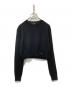 patou（パトゥ）の古着「クロップドセーター」｜ブラック