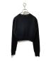 patou (パトゥ) クロップドセーター ブラック サイズ:S：18000円