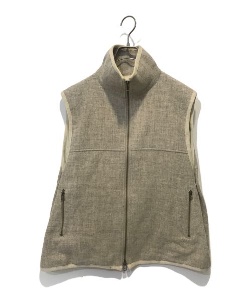 refomed（リフォメッド）refomed (リフォメッド) ウールベスト ベージュ サイズ:Sの古着・服飾アイテム