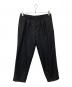 tricot COMME des GARCONS（トリココムデギャルソン）の古着「総柄パンツ」｜ブラック
