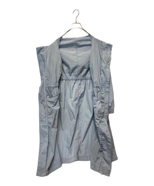 DRESSTERIOR（ドレステリア）DRESSTERIOR (ドレステリア) ナイロンコート スカイブルー サイズ:36の古着・服飾アイテム