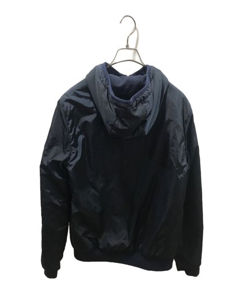 PRADA（プラダ）PRADA (プラダ) リバーシブルナイロンパーカー ネイビー サイズ:Sの古着・服飾アイテム