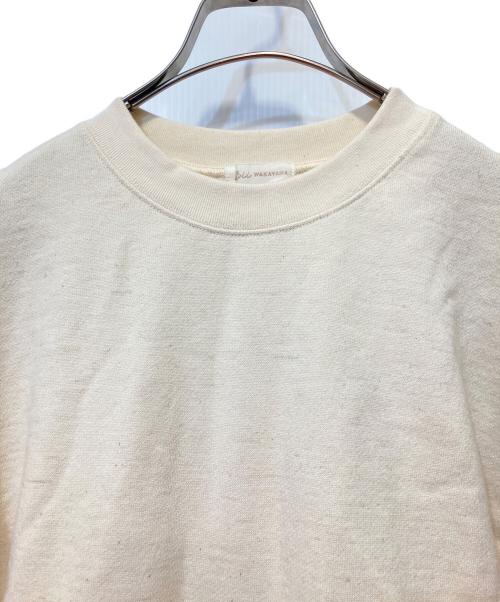 bii（ビイ）bii (ビイ) モイストショート丈スウェット ベージュ サイズ:FREEの古着・服飾アイテム