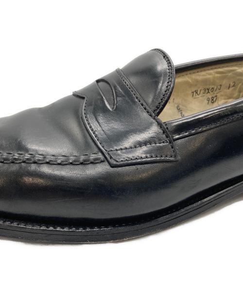 Alden（オールデン）ALDEN (オールデン) コードバン ペニーローファー ブラック サイズ:11の古着・服飾アイテム