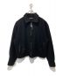 is-ness（イズネス）の古着「WOOL ZIP BLOUSON」｜ブラック