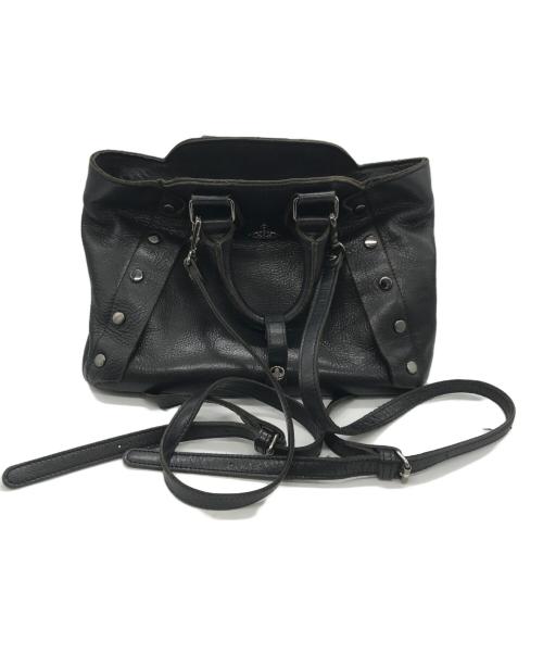 Vivienne Westwood（ヴィヴィアンウエストウッド）Vivienne Westwood (ヴィヴィアンウエストウッド) ヌーロック 3WAY バッグ ブラックの古着・服飾アイテム