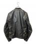 VANSON (バンソン) シングルレザージャケット ブラック サイズ:40：55000円