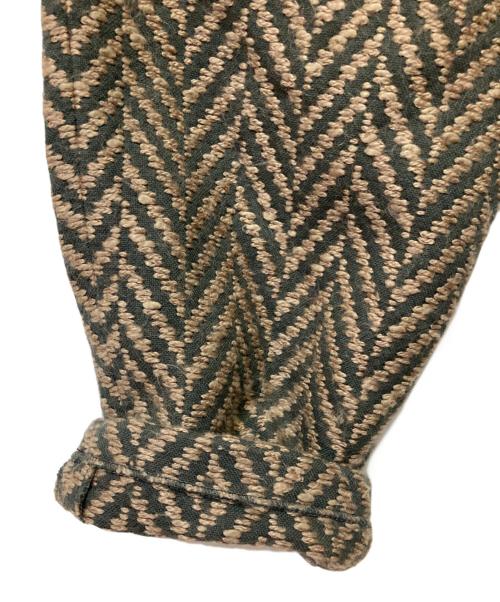 mina perhonen（ミナ ペルホネン）mina perhonen (ミナ ペルホネン) mongolia モヘヤ混クロップドパンツ ベージュ サイズ:Sの古着・服飾アイテム