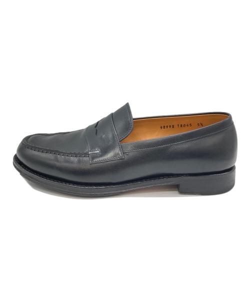 Jalan Sriwijaya（ジャランスリウァヤ）Jalan Sriwijaya (ジャランスリウァヤ) ローファー ブラック サイズ:5 1/2の古着・服飾アイテム