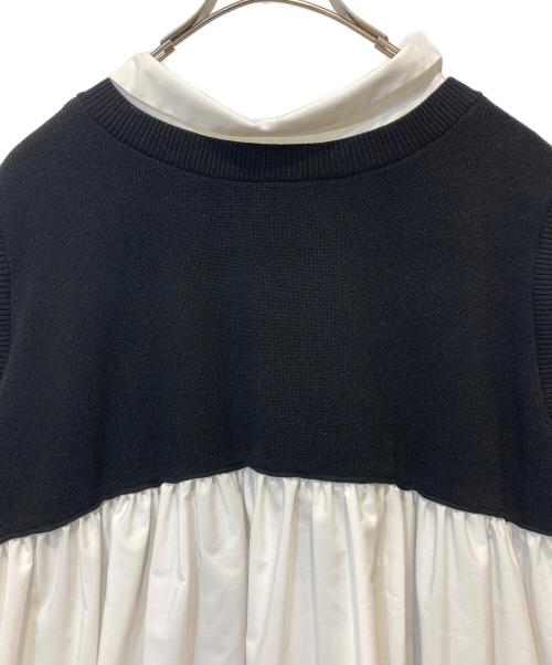 CELFORD（セルフォード）CELFORD (セルフォード) ベストドッキングシャツワンピース ホワイト サイズ:Fの古着・服飾アイテム