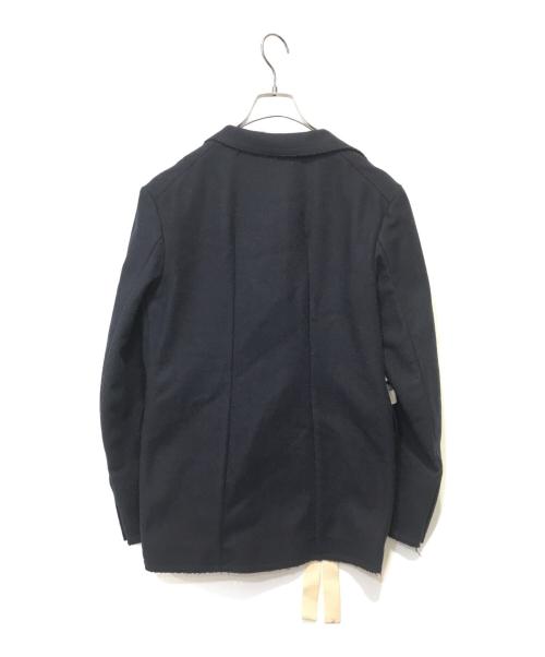 PLAN C（プランシー）PLAN C (プランシー) カシミヤ混ジャケット ネイビー サイズ:40の古着・服飾アイテム