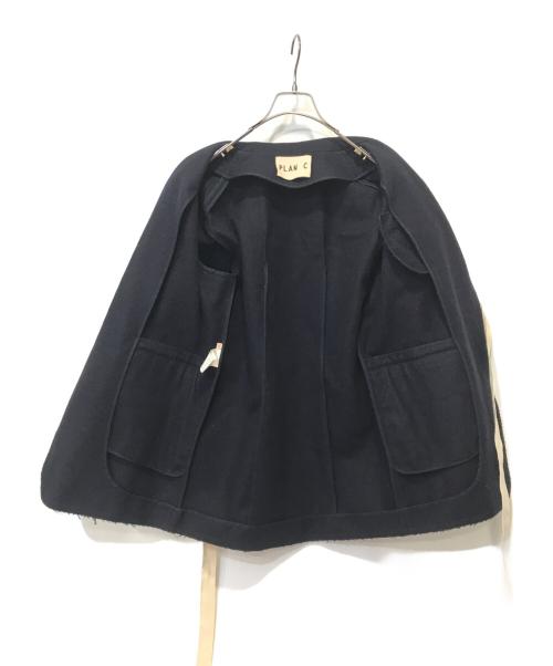 PLAN C（プランシー）PLAN C (プランシー) カシミヤ混ジャケット ネイビー サイズ:40の古着・服飾アイテム