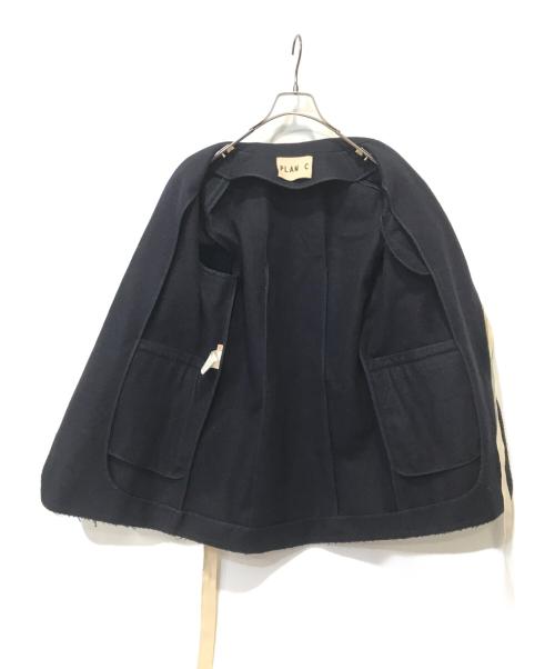 PLAN C（プランシー）PLAN C (プランシー) カシミヤ混ジャケット ネイビー サイズ:40の古着・服飾アイテム