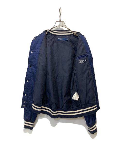 POLO RALPH LAUREN（ポロ・ラルフローレン）POLO RALPH LAUREN (ポロ・ラルフローレン) スタジアムジャケット ネイビー サイズ:Sの古着・服飾アイテム