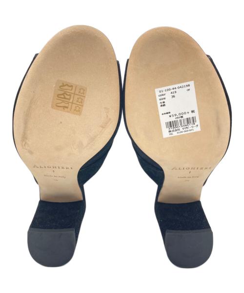 ALIGHIERI（アリギエーリ）ALIGHIERI (アリギエーリ) ヒールサンダル ブラック サイズ:36の古着・服飾アイテム