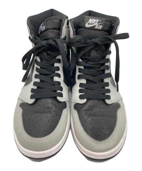 NIKE（ナイキ）NIKE (ナイキ) AIR JORDAN1 RETRO HIGH OG SHADOW2.0 グレー サイズ:27の古着・服飾アイテム