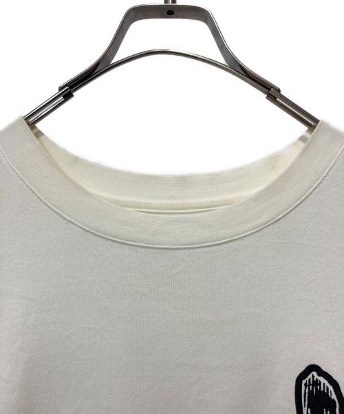 Y-3（ワイスリー）Y-3 (ワイスリー) ”M BRUSHSTROKE GRAPHIC SHORT SLEEVE ホワイト サイズ:Ｌの古着・服飾アイテム