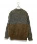 ISSEY MIYAKE (イッセイミヤケ) モヘア混カーディガン グリーン×ブラウン サイズ:表記不明：30000円
