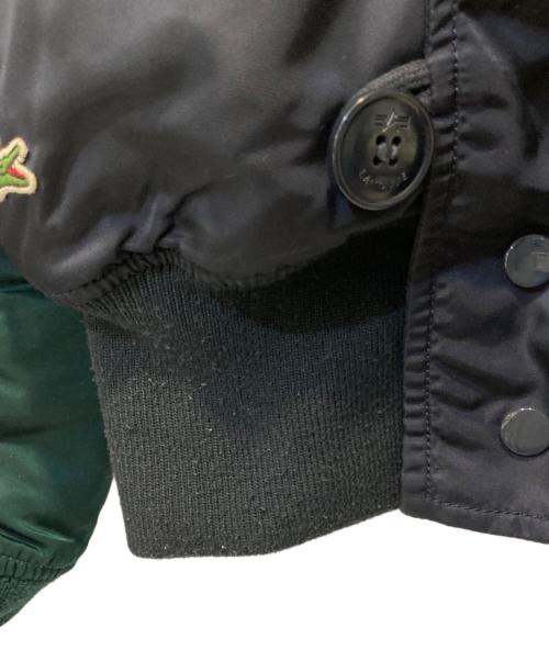 LACOSTE（ラコステ）LACOSTE (ラコステ) ALPHA (アルファ) N-2Bジャケット ネイビー サイズ:XSの古着・服飾アイテム