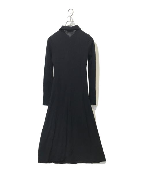 JIL SANDER（ジルサンダー）JIL SANDER (ジルサンダー) ウールワンピース ブラック サイズ:36の古着・服飾アイテム