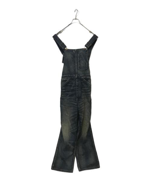 DOUBLE RL（ダブルアールエル）DOUBLE RL (ダブルアールエル) railroad lowback overalls インディゴ サイズ:Ｓの古着・服飾アイテム