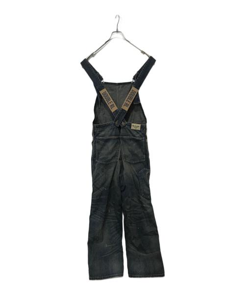 DOUBLE RL（ダブルアールエル）DOUBLE RL (ダブルアールエル) railroad lowback overalls インディゴ サイズ:Ｓの古着・服飾アイテム