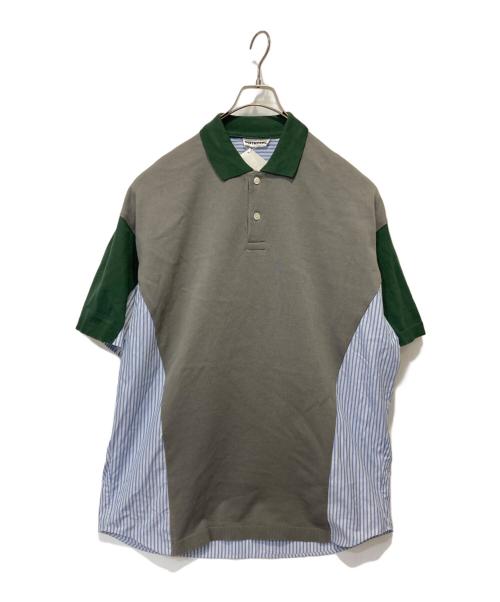 SOFTHYPHEN（ソフトハイフン）SOFTHYPHEN (ソフトハイフン) 半袖シャツ グリーン サイズ:03の古着・服飾アイテム