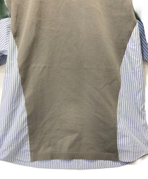 SOFTHYPHEN（ソフトハイフン）SOFTHYPHEN (ソフトハイフン) 半袖シャツ グリーン サイズ:03の古着・服飾アイテム