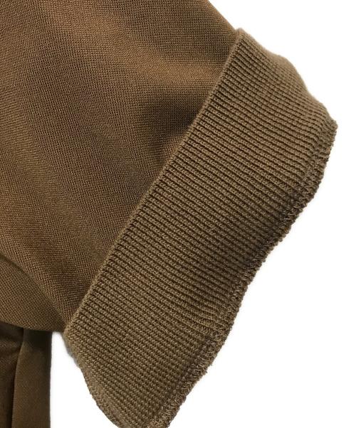 kolor/BEACON（カラービーコン）kolor/BEACON (カラービーコン) ハイストレッチトリコットポロシャツ ブラウン サイズ:2の古着・服飾アイテム