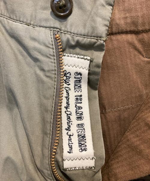 STONE ISLAND（ストーンアイランド）STONE ISLAND (ストーンアイランド) 6 Pocket Cargo Pants グリーン サイズ:33の古着・服飾アイテム