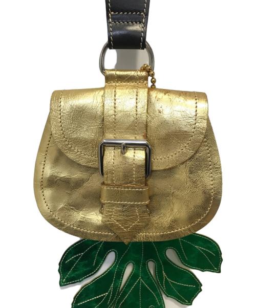 Vivienne Westwood（ヴィヴィアンウエストウッド）Vivienne Westwood (ヴィヴィアンウエストウッド) ハンドバッグ ゴールドの古着・服飾アイテム