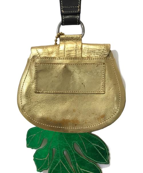 Vivienne Westwood（ヴィヴィアンウエストウッド）Vivienne Westwood (ヴィヴィアンウエストウッド) ハンドバッグ ゴールドの古着・服飾アイテム