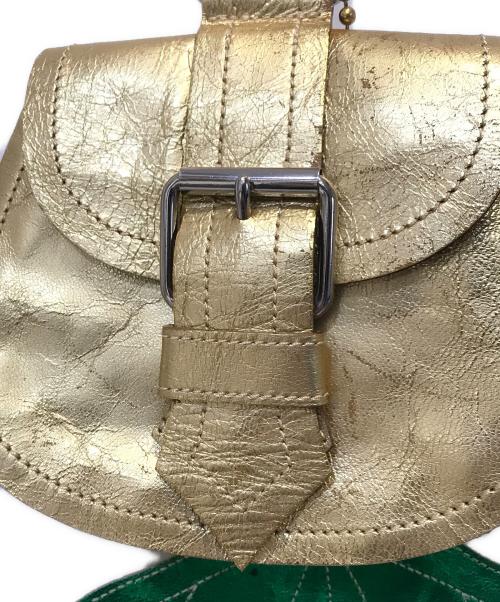 Vivienne Westwood（ヴィヴィアンウエストウッド）Vivienne Westwood (ヴィヴィアンウエストウッド) ハンドバッグ ゴールドの古着・服飾アイテム