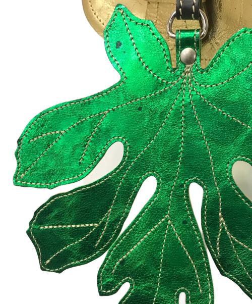 Vivienne Westwood（ヴィヴィアンウエストウッド）Vivienne Westwood (ヴィヴィアンウエストウッド) ハンドバッグ ゴールドの古着・服飾アイテム