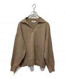 theory（セオリー）の古着「カシミヤVネックニット」｜ホワイト