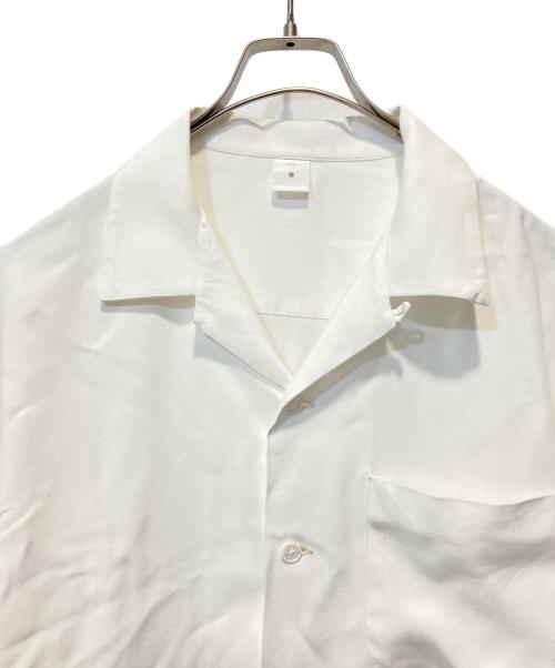 FRONT 11201（フロント 11201）FRONT 11201 (フロント 11201) オープンカラーシャツ ホワイト サイズ:Sの古着・服飾アイテム