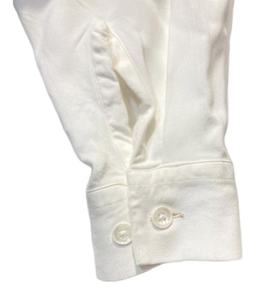 FRONT 11201（フロント 11201）FRONT 11201 (フロント 11201) オープンカラーシャツ ホワイト サイズ:Sの古着・服飾アイテム