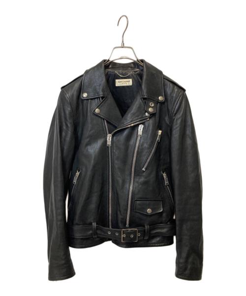 Saint Laurent Paris（サンローランパリ）Saint Laurent Paris (サンローランパリ) L17モーターサイクルジャケット ブラック サイズ:44の古着・服飾アイテム