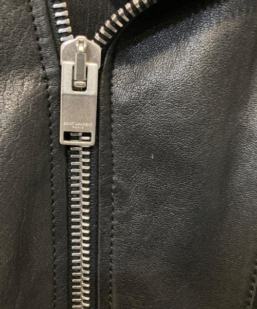 Saint Laurent Paris（サンローランパリ）Saint Laurent Paris (サンローランパリ) L17モーターサイクルジャケット ブラック サイズ:44の古着・服飾アイテム