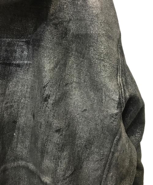 SUPREME（シュプリーム）SUPREME (シュプリーム) MM6 Maison Margiela (エムエムシックス メゾンマルジェラ) Foil Box Logo Hooded Sweatshirt ブラック サイズ:Ｌの古着・服飾アイテム