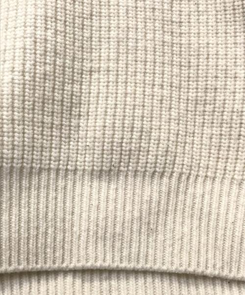 CELINE（セリーヌ）CELINE (セリーヌ) クルーネックロゴニット ホワイト サイズ:XSの古着・服飾アイテム