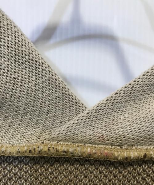 KAPITAL（キャピタル）KAPITAL (キャピタル) 8Gジャガードニットヴィンテージニットパーカー ベージュ サイズ:3の古着・服飾アイテム