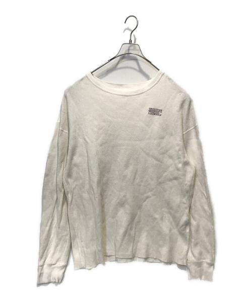 KAPITAL（キャピタル）KAPITAL (キャピタル) ワッフル天竺 ロンT ホワイト サイズ:4の古着・服飾アイテム